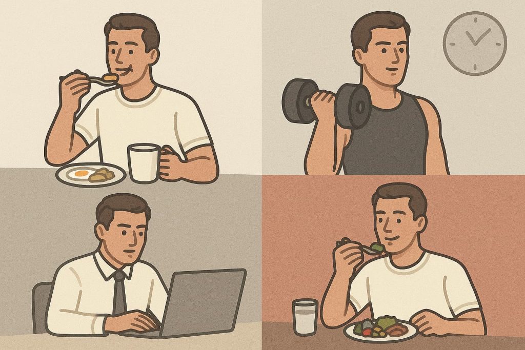 Практический пример схемы приёма