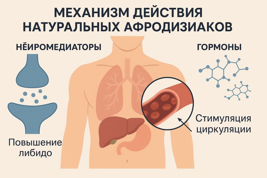 Как работает афродизиак для мужчин: медицинская основа